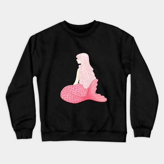 Mermaid in love Crewneck Sweatshirt by Janikainen